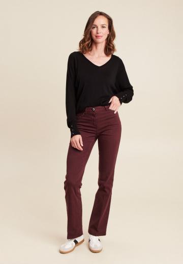 Длинный пуловер