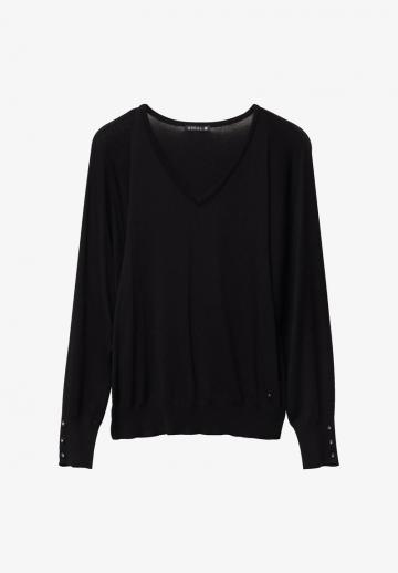 Длинный пуловер