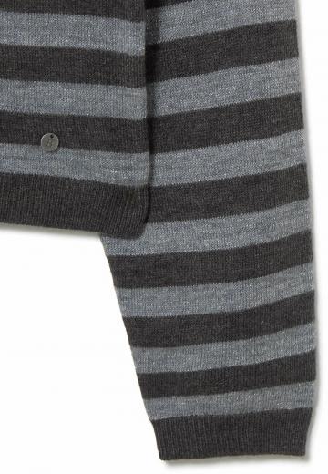 Пуловер в полоску