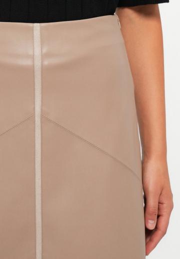 Кожаная юбка