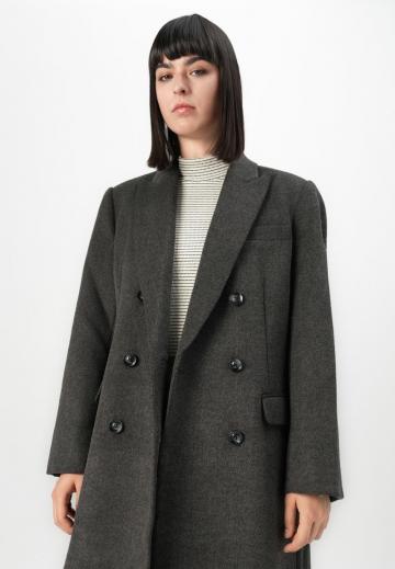 Шерстяное пальто