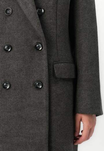 Шерстяное пальто
