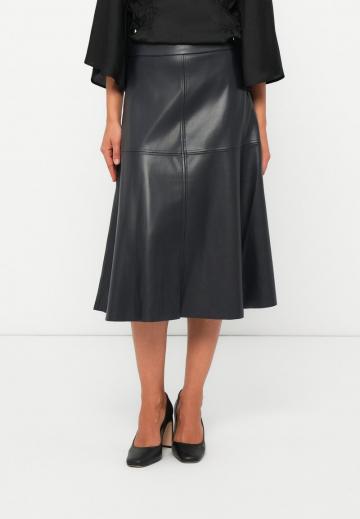 Кожаная юбка