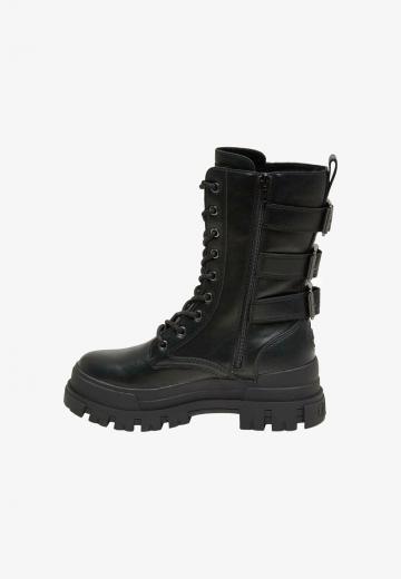 Сапоги на шнуровке