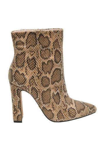 Полусапожки на высоком каблуке