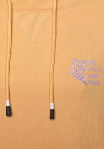 Пуловер с капюшоном