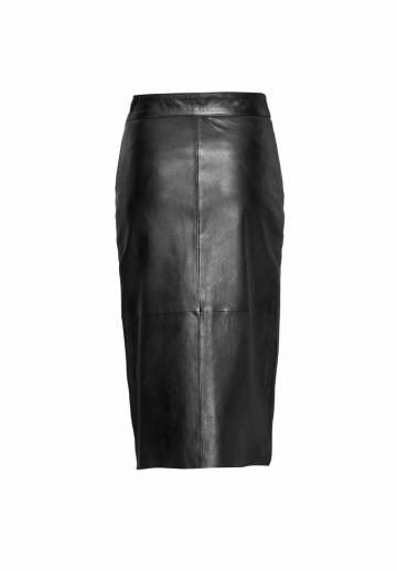 Кожаная юбка