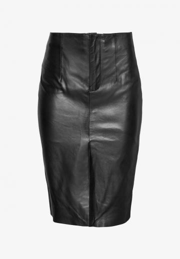 Кожаная юбка