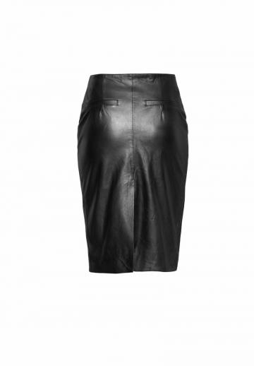 Кожаная юбка