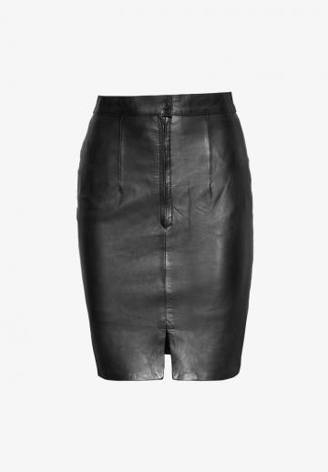 Кожаная юбка
