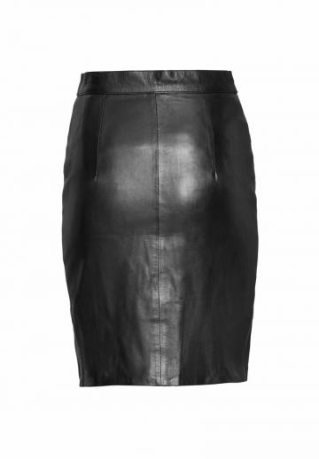 Кожаная юбка