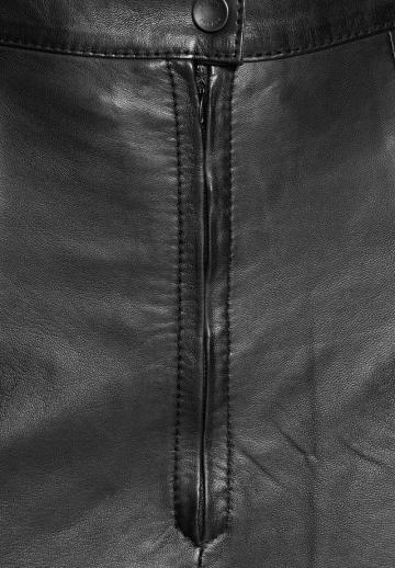 Кожаная юбка