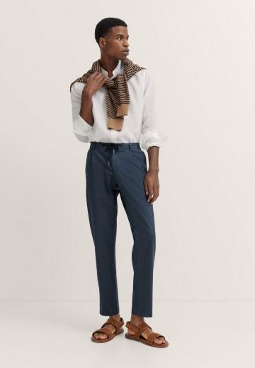 Льняные брюки