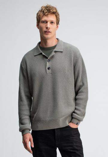 Поло с длинным рукавом