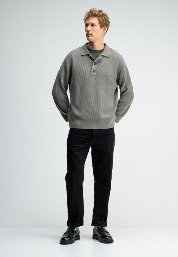 Поло с длинным рукавом