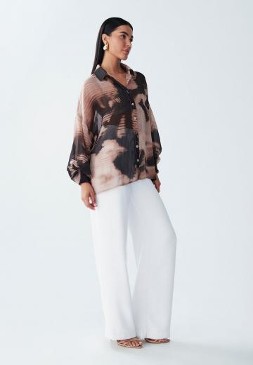 Длинная блузка