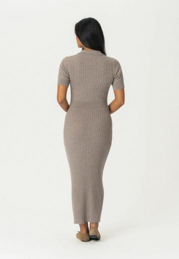 Вязаное платье