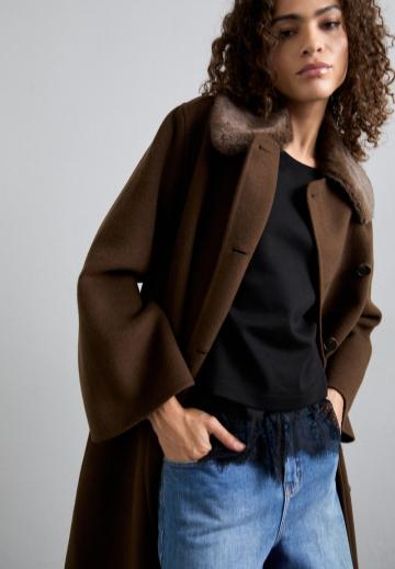 Шерстяное пальто