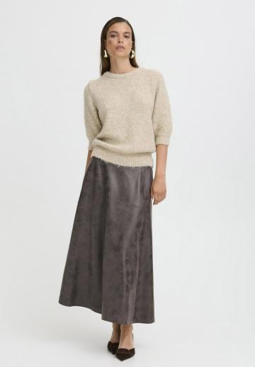 Кожаная юбка