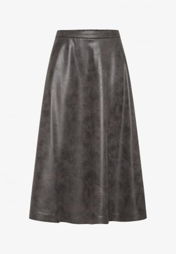 Кожаная юбка