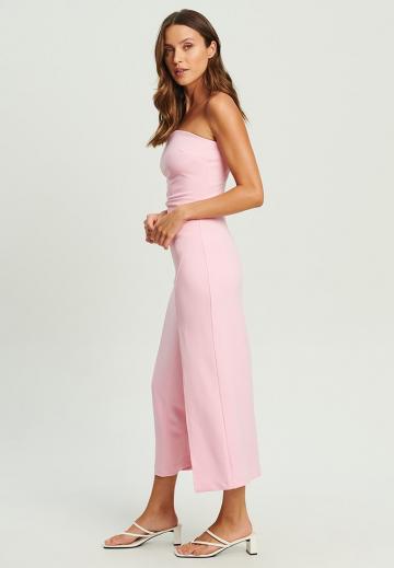 Платье без бретелек