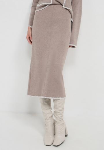 Вязаная юбка