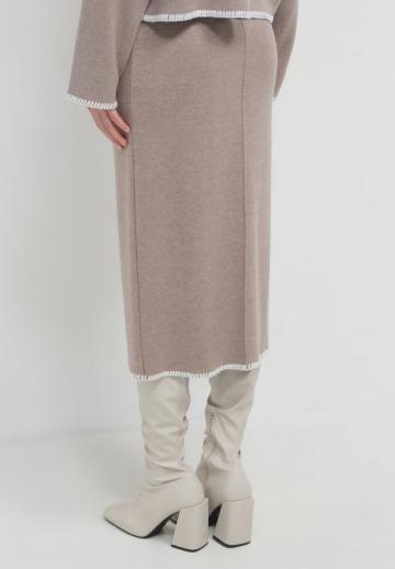 Вязаная юбка