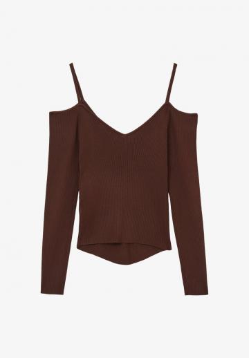 Топ на бретельках