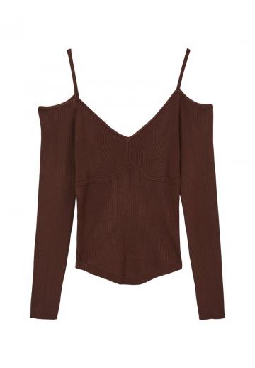 Топ на бретельках