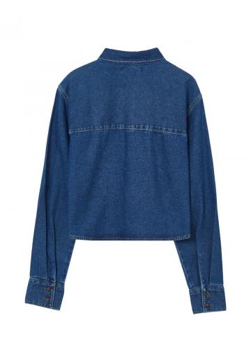 Джинсовая блузка