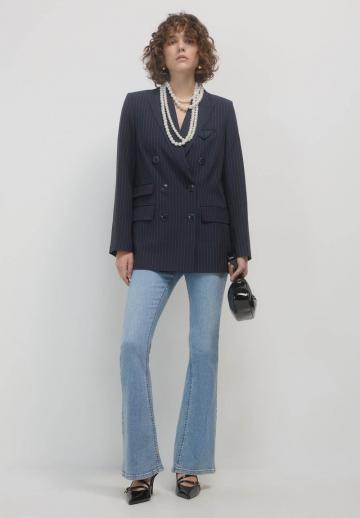 Длинный блейзер
