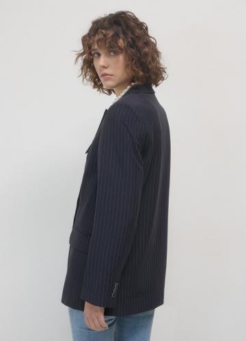 Длинный блейзер