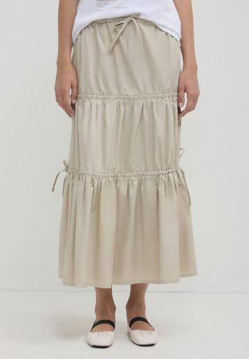 Юбка с воланами