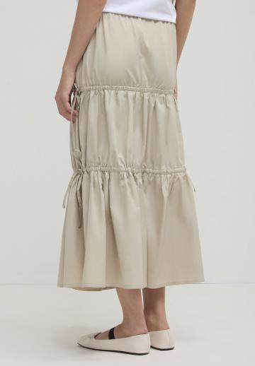 Юбка с воланами