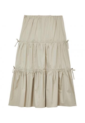 Юбка с воланами