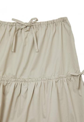 Юбка с воланами