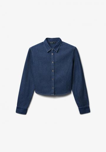 Джинсовая блузка