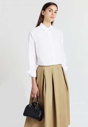 Атласная блузка