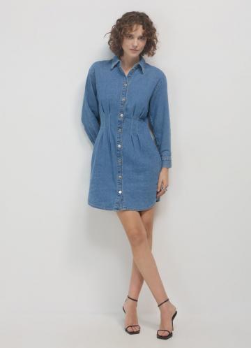 Джинсовое платье