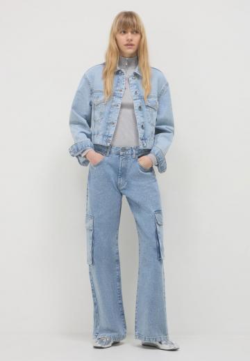 Джинсовая жилетка