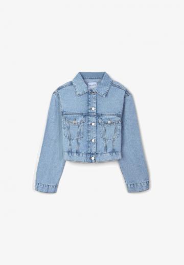 Джинсовая жилетка