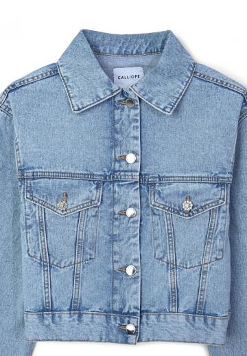 Джинсовая жилетка