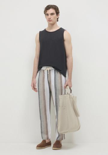 Льняные брюки