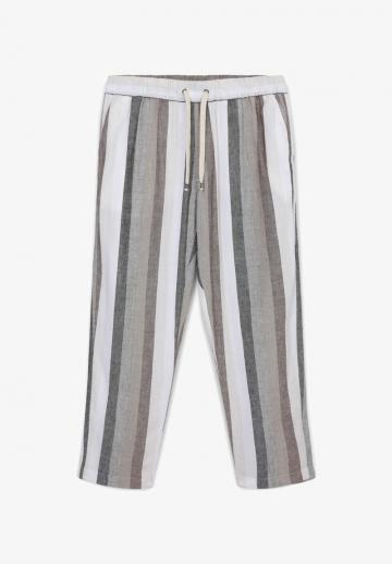 Льняные брюки