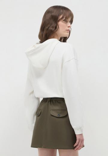 Юбка с накладными карманами