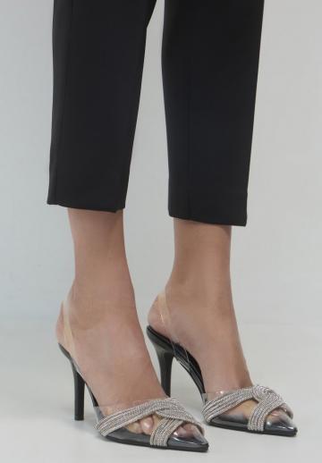 Туфли с открытым носом