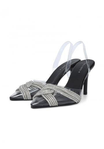 Туфли с открытым носом