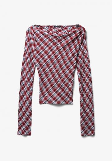 Атласная блузка