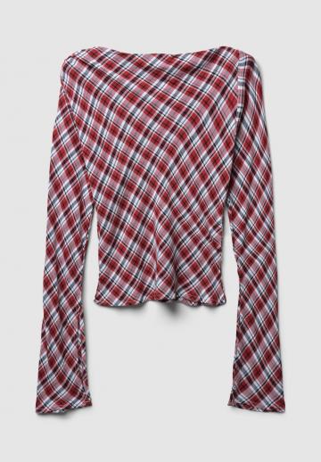 Атласная блузка