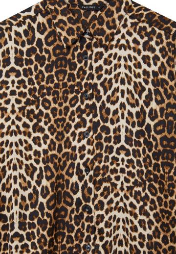 Атласная блузка